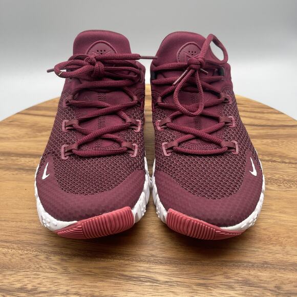 Nike Maroon and White Athletic Shoes - Picture 2 of 8